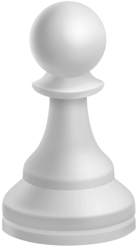 White chess piece